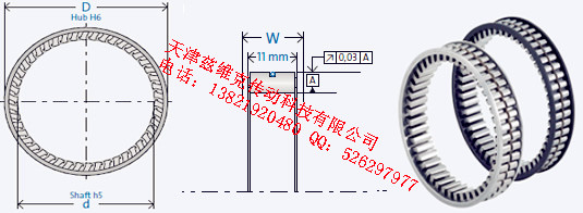 GMNFE422Z單向軸承圖紙