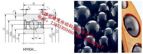 GMNHYKH61901CTAP4+DUL角接觸球軸承圖紙
